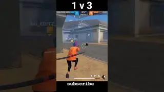 1 V 3 CLUTCH in free fire #freefiremax #Arisudan yt #viral #viralvideo    @Editz god