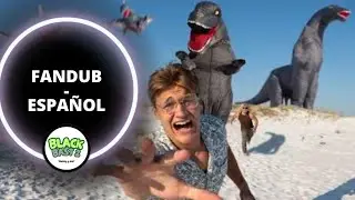 Jurassic world de bajos recursos... 😮‍💨  Créditos al canal original:@the.johnsonbrothers 