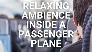 8 Hours of Inaudible Discussions and Relaxing Ambience Inside a Passenger Airplane
