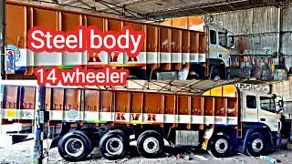 14 wheeler steel body