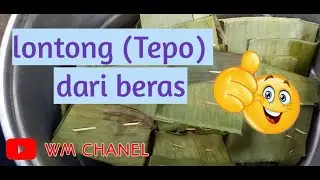 Resep Lontong (TEPO) Mantul