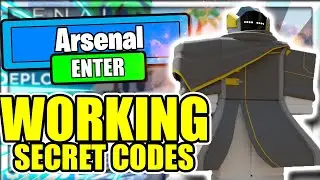 ALL *12* SECRET CODES! Arsenal Roblox
