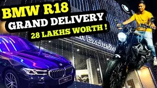 BMW R18 GRAND DELIVERY - 28 LAKHS WORTH RETRO SUPERBIKE!