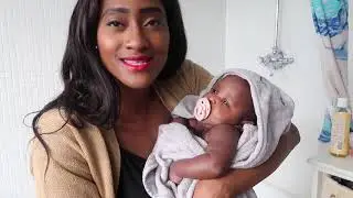 NEWBORN BABY EVENING ROUTINE | TIPS TO GET YOUR BABY TO SLEEP | AD
