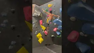 V9 stem problem, my first of the grade  #bouldering #indoorclimbing #climbing