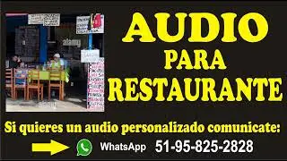 Audio para Restaurantes