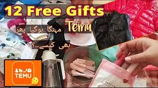 Temu 12 Free Gifts offer ! 🎁 15,000 ki Shopping par Itna Kuch Muft? 😱 Temu Online Shopping