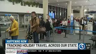 Holiday travel rush underway as millions prepare for Christmas
