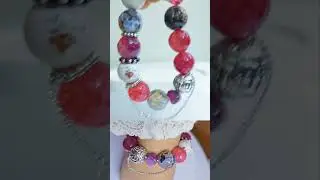 premium Dyed Agate Bead Bracelet 🔸️💠 #agatebracelet #handmadejewelry  #EhranoExclusive