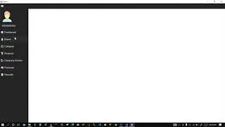 POS And Inventory System Tutorial Part 1 | Flat Design Menu | Ameer Hamza | C# and SQL Server