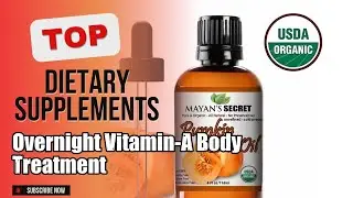 Top 5 Dietary Supplements about Overnight Vitamin-A Body Treatment Popular of All Time