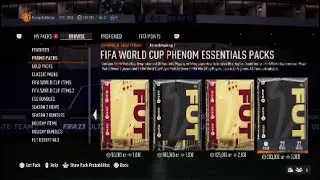 FIFA 23 - FIFA WORLD CUP PHENOM ESSENTIALS STORE PACK