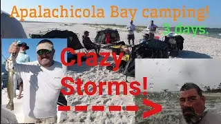 Apalachicola 3 day camping charter.