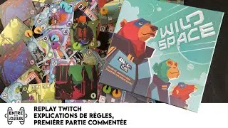 Wild Space règles et partie du jeu de société par Entre Joueurs