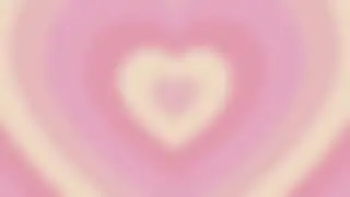 Aesthetic Pink & Yellow Heart Tunnel Wallpaper for Studying, Focus and Relaxation 3 hours !