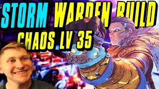 (MELTS RAID BOSSES) Best Chaos Lv 35 Thunder Spore Warden Spellshot Build | Tiny Tina's Wonderlands