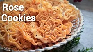 🎄ಕ್ರಿಸ್ಮಸ್ ಸ್ಪೆಷಲ್ ರೋಸ್ ಕುಕೀಸ್ | Christmas 🎄 Special Rose Cookies Recipe | Rose Cookies in Kannada