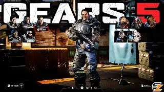 GEARS 5 Tech Test Multiplayer Characters - All New COG Gears 5 Versus Multiplayer Characters!