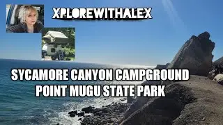 Sycamore Canyon Campground Mugu State Park in Malibu, CA.