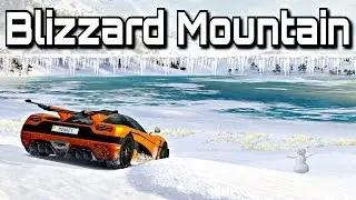 Blizzard Mountain Expansion !! | Forza Horizon 3 | Deep Snow, Ice-Lake & Map Exploring