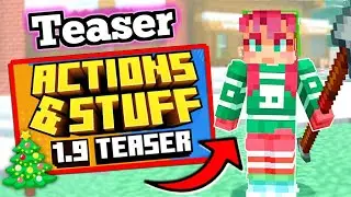 🔥 ACTION and STUFF 1.9 para MCPE! ✨  | 🎄NAVIDAD UPDATE | NUEVO TEASER 😼