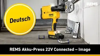REMS Akku Press 22V Connected &ndash; Image (Deutsch)