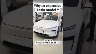 Why Tesla model Y so expensive in India #youtube #shorts #viral #automobile
