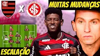 FLAMENGO tem MUDANÇAS para enfrentar o INTERNACIONAL! NEGOCIAÇÃO de ALLAN com o CORINTHIANS!
