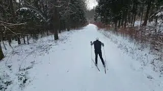 Skilanglauf rund um Frammersbach Januar 2026