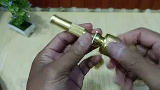 KONEKTOR SELANG&KEPALA SEMPROTAN BAHAN KUNINGAN 3 in 1 dari ALLEFIX 👍👍👍