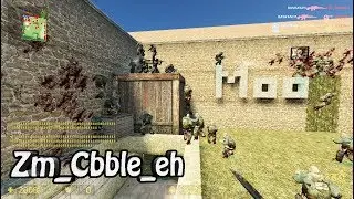 Counter-Strike Source Zombie Mod Gameplay on Zm Cbble Map on ElitE HunterZ Server