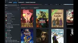 🌙Тихие посиделки | Размышляю, рассматривая свои игры в Steam