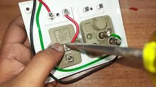 Power Plug Extension Box with Fuse and LED - Wire connection | DIY