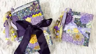 LSU-Inspired Mother & Daughter Faith Journals &ndash; Handmade Purple & Gold Keepsakes #junkjournal 