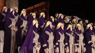 علّي الكوفيّة 💜🇵🇸 كورال المشرق العربي يغنّي لفلسطين
