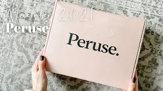 Peruse Unboxing November 2021: Book Subscription Box