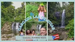 Kid Friendly Waterfall Hike in Puerto Rico 🇵🇷 | Cascada Las Delicias in Ciales | ChasingCoquis