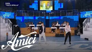 Amici 21 - La gara di coordinazione tra Nunzio e Michele