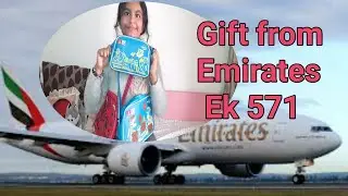 Emirate's goody bag gift! gift from emirates