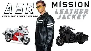 ASR Mission Leather Jacket Street & Cruiser Motorcycles