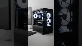 CLEAN Gaming Setup 🖤 RTX 5080 Allied Patriot 🎮 Ryzen 7 9800X3D 🛠 Black Gaming Setup 🎨 #gamingsetup