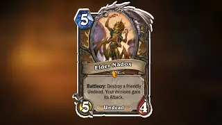 ELDER NADOX Is Good?! | Undead Druid | Hearthstone