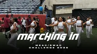 Southern University Marching In | NCCU Raise Up MEAC/SWAC Challenge 2025 (Shot on iPhone) 