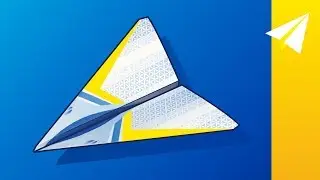 Paper Airplane with Free Template &mdash; How to Fold Stratus