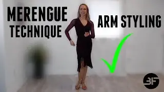 Merengue Dance for Beginners - Solo Ladies Arm Styling | Technique Tuesday (18)