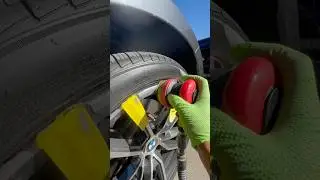 5 minute wheel repair ASMR #autodetailing #autoreconditioning #automobile #wheelrepair