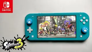 Splatoon 3 Nintendo Switch Lite Gameplay
