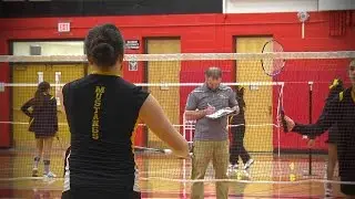 Metea Valley vs. Naperville Central, Badminton // 04.04.17