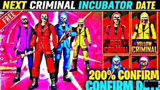 CRIMINAL BUNDLE RETURN FREE FIRE | CRIMINAL BUNDLE RETURN | RED CRIMINAL RETURN