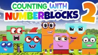 Counting with Numberblocks - The Number 2 | Math For Kids | Learn To Count